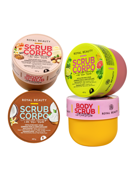 Scrub Σώματος N°4 – Καραμέλα & Λευκή Σοκολάτα