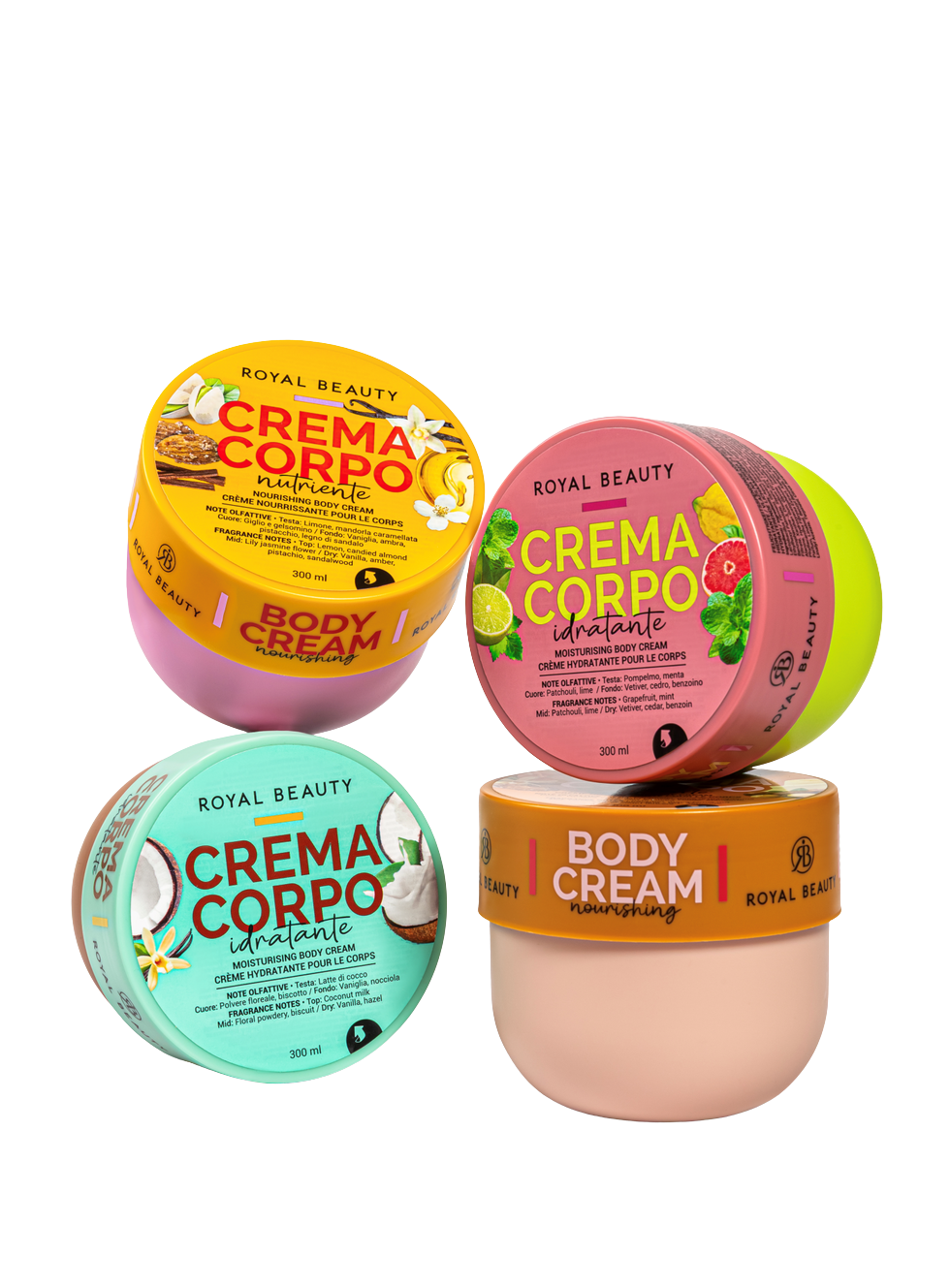 Κρέμα Σώματος No. 5 - Γκρέιπφρουτ & Μέντα