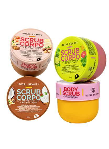 Scrub Σώματος N°4 – Καραμέλα & Λευκή Σοκολάτα