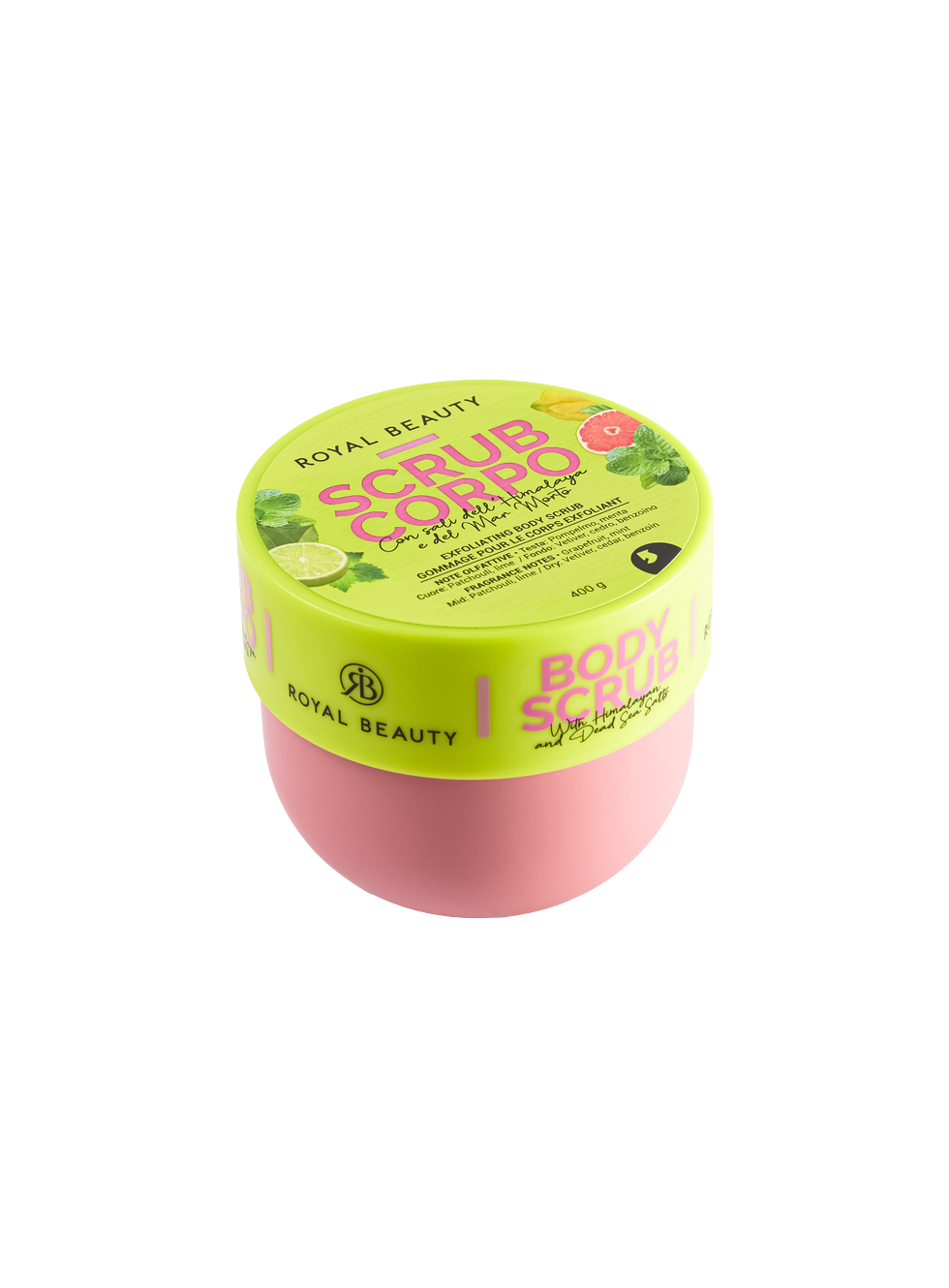 Scrub Σώματος N°5 – Εσπεριδοειδή & Μέντα