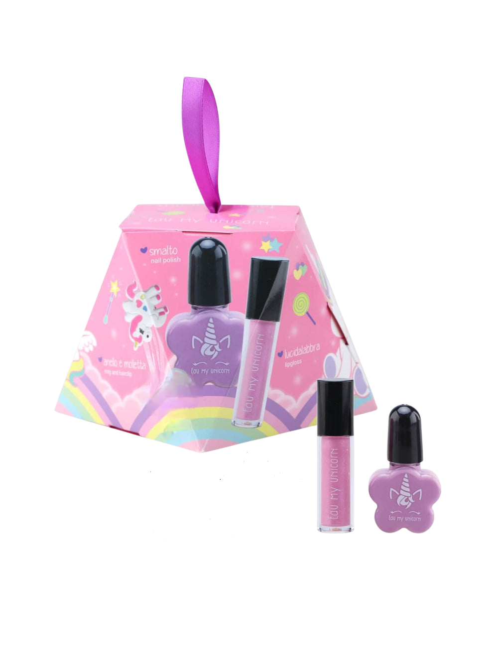 Σετ Νυχιών & Lip Gloss με Aξεσουάρ για παιδιά