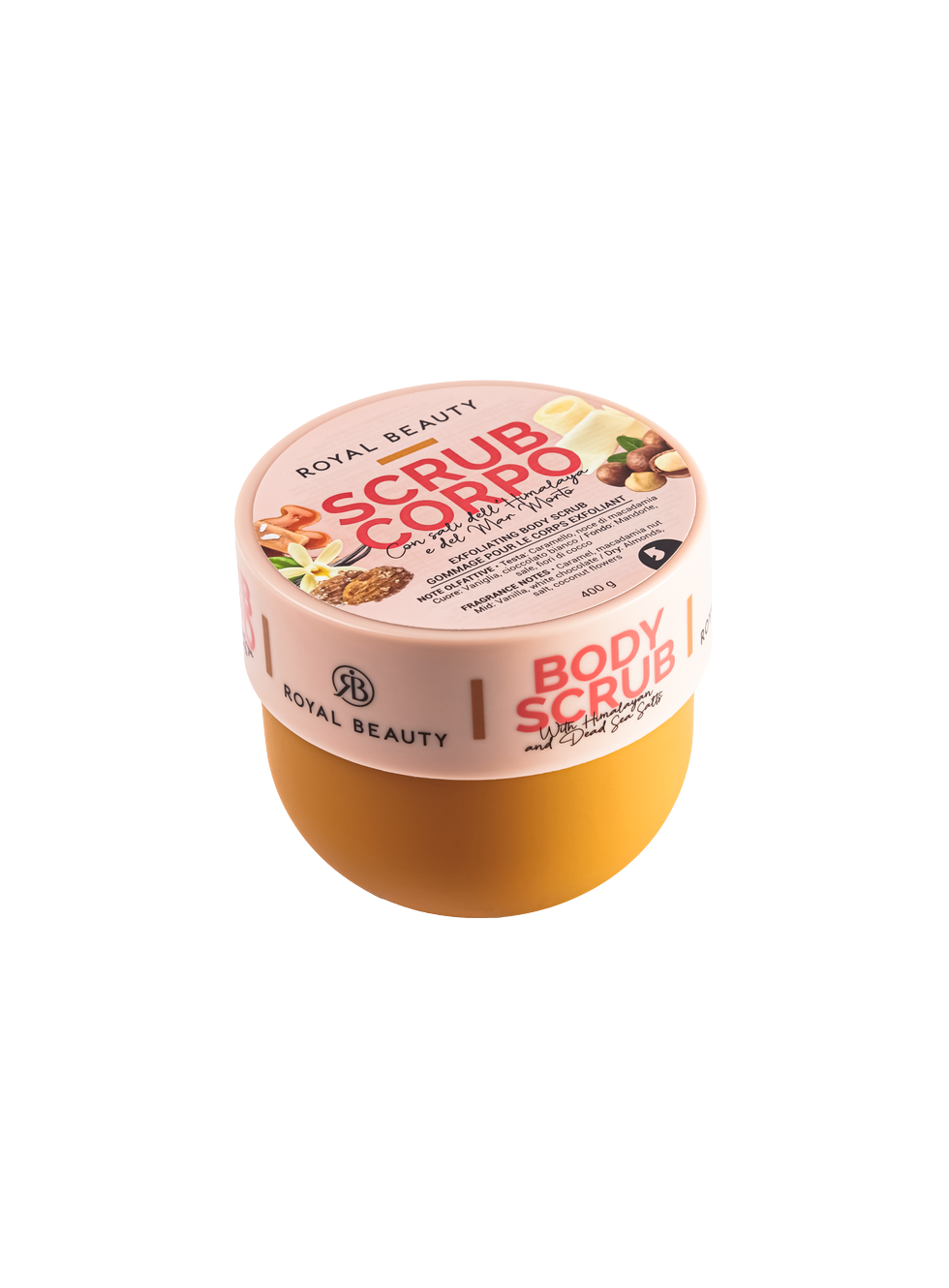 Scrub Σώματος N°4 – Καραμέλα & Λευκή Σοκολάτα
