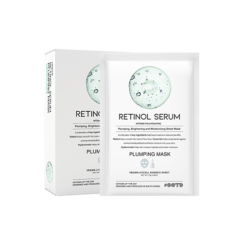 Retinol Serum Plumping Face Mask - Μάσκα Προσώπου με Ρετινόλη