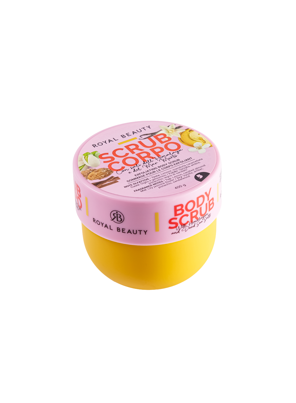 Scrub Σώματος N°1 – Βανίλια & Φιστίκι