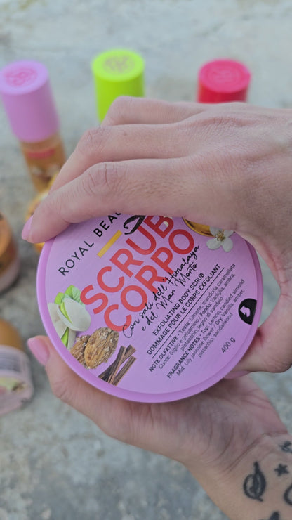 Scrub Σώματος N°1 – Βανίλια & Φιστίκι