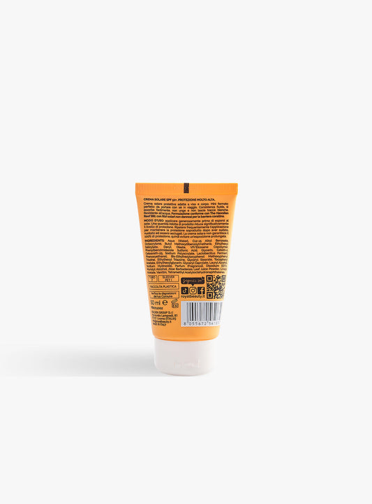 Αντηλιακή Κρέμα Προσώπου & Σώματος SPF50+ Travel Size – Πολύ Υψηλή Προστασία UVA/UVB
