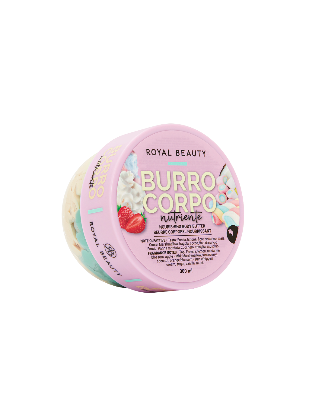 Θρεπτικό Body Butter με Marshmallow, Καρύδα & Βανίλια