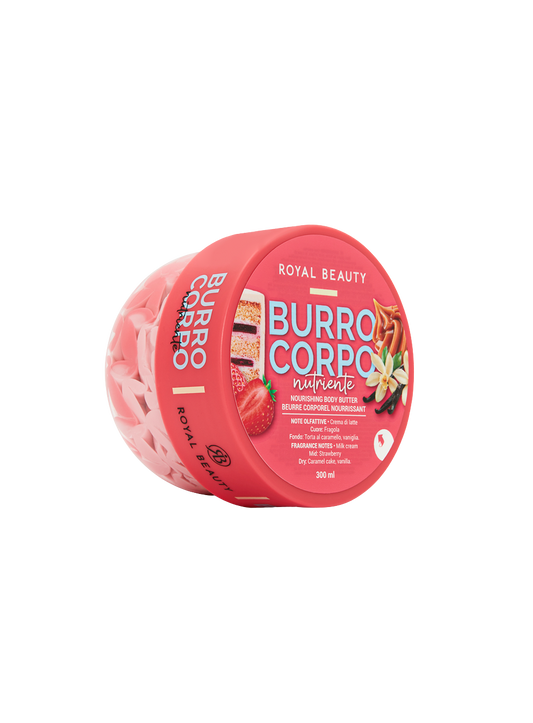 Θρεπτικό Body Butter Cheesecake Φράουλα – Βούτυρο Σώματος με Βανίλια, Μέλι & Αμύγδαλο